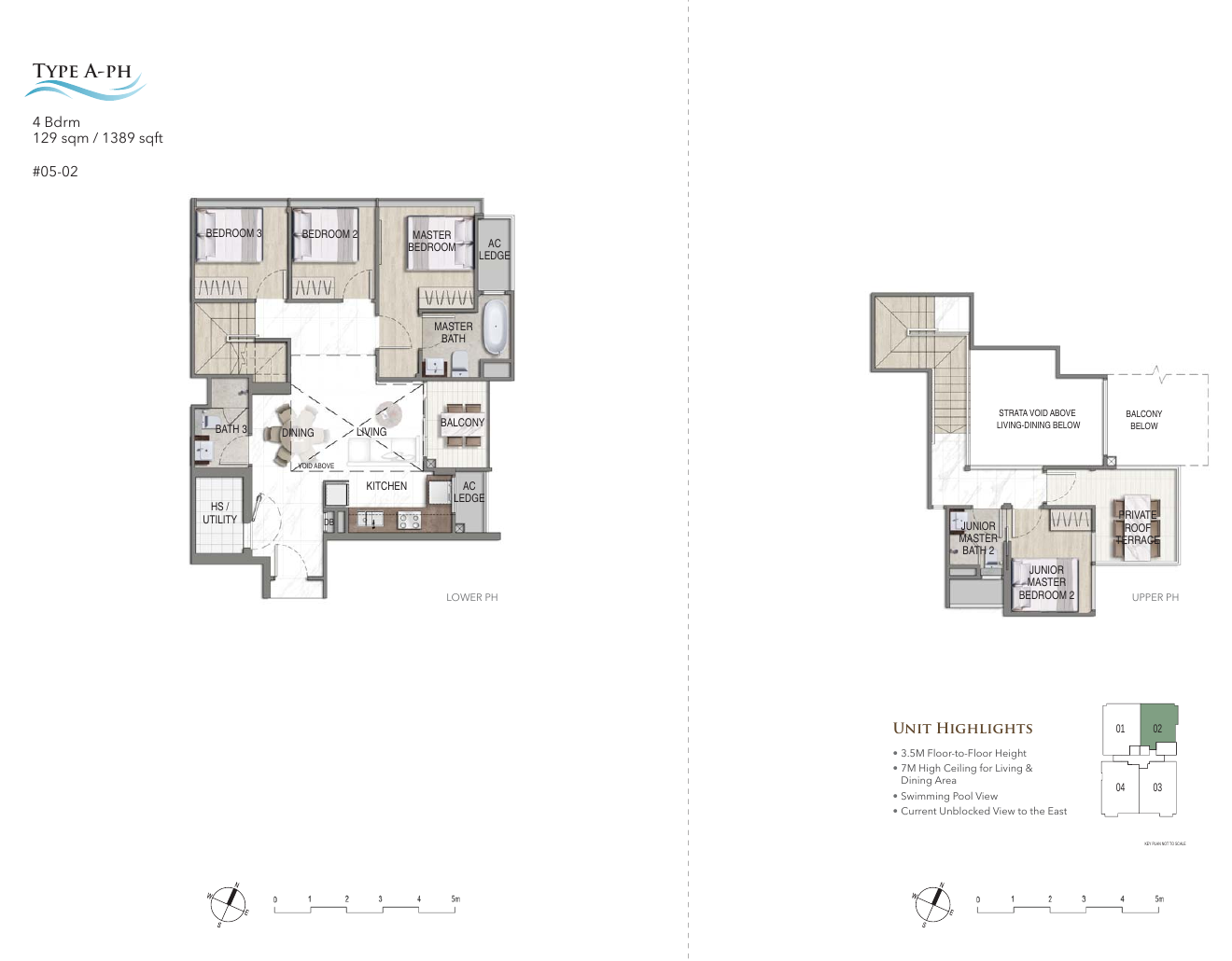 4-Bedroom Penthouse · Type A-PH
